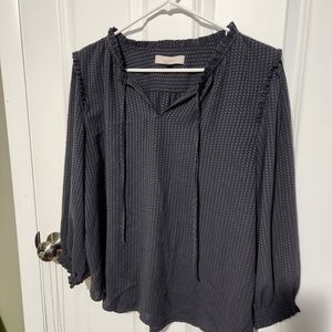 Drawstring blouse